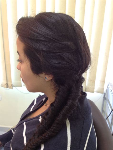 Image result for Side Fishtail Braid