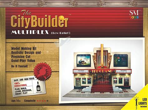 Buy The CityBuilder Multiplex Cinema (Low Relief) LED Kit Online at Low ...