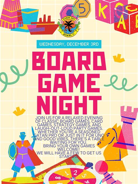 🎲🍺 Beer & Board Games Night, 81611 Old Highway, Islamorada, FL, United ...