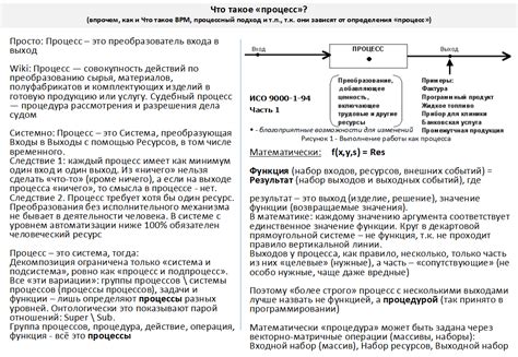 В толковый словарь Business Process Management: Процесс vs Проект / Хабр