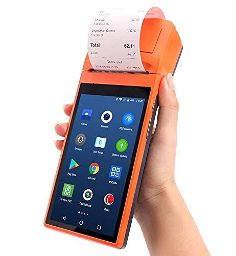 Android Handheld POS Terminal 2GB RAM and 16 GB Flash with Printer ...