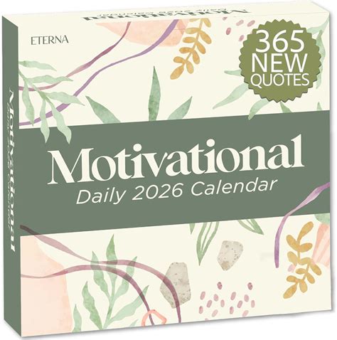 Best Motivational Tool – 2026 Motivational Calendar Review – I want to ...