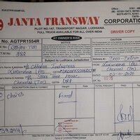 RTO India — Goods stolen by vehicle driver