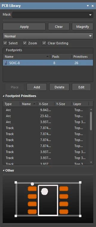 Image result for Altium PCB Library