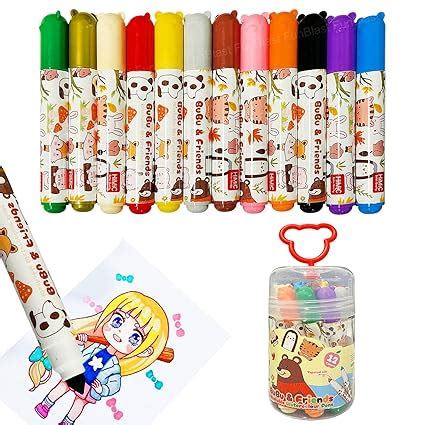 FunBlast Colour Pens - Washable Water Colour Pens, Colouring Kit Art ...