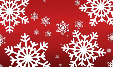 Christmas, Snowflakes, Red, Holiday Wallpapers HD / Desktop and Mobile ...