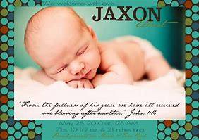 Image result for Birth Announcements