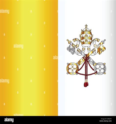 Vatican City Flag Stock Vector Image & Art - Alamy