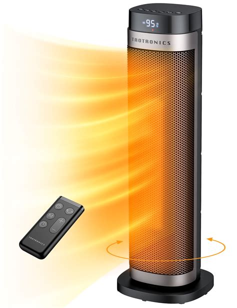 TaoTronics Space Heaters for Home, 24" Electric Space Heater with ...