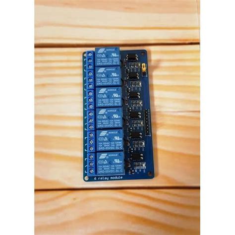 Jual 6 CHANNEL RELAY MODULE 5 VOLT MLG- E2010 - Kota Surabaya - UNO ...