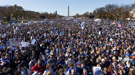 Tens of Thousands March in Washington to Support Israel – Mother Jones