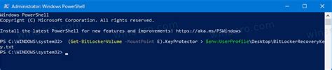 Backup and Restore BitLocker Keys 的图像结果