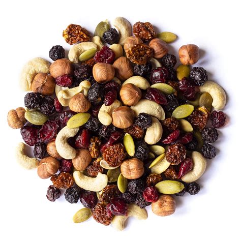 Organic Raw Nuts and Berries with Pumpkin Seeds Snack Mix in Bulk from ...