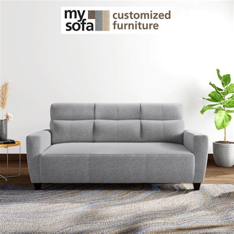 Buy Helios Emily Fabric 3-Seater Sofa - Customized Furniture from ...
