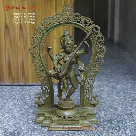 Buy Brass Saraswati Statue Collection | Lowest Prices | Order Now ...