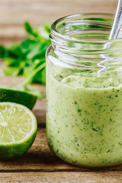 Easy Weight Watchers Lime Avocado Sauce - Nesting Lane