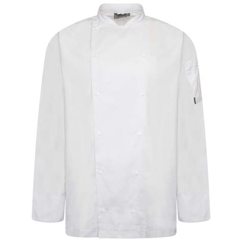 Buy Long Sleeve White Chef Jacket - Perfect for the Professional Chef!