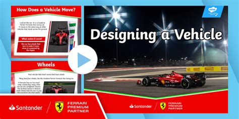 FREE! - Design an F1 Car | Santander & Scuderia Ferrari F1 | Twinkl