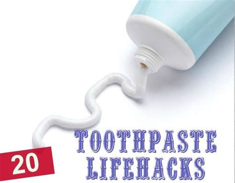 Amazing Toothpaste Hacks 的图像结果