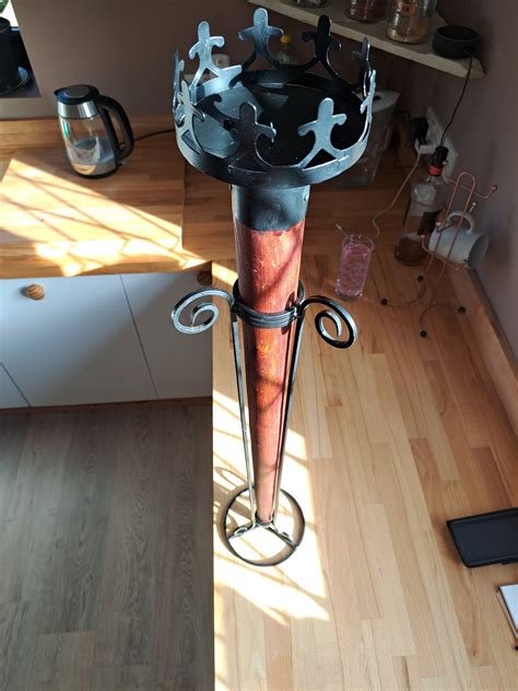 Medieval Style Floor Standing Candle Holder - Etsy