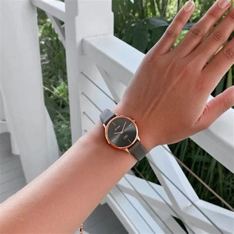 Titan Edge Black Dial Beige Leather Strap Watch for Women 34.5mm NT265