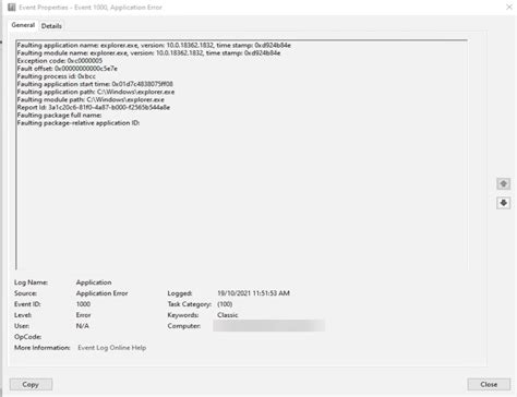 Image result for Explorer.exe Error Message