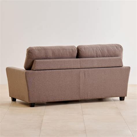Buy Helios Piper Fabric 3-Seater Sofa - Coffee from Helios by Home ...