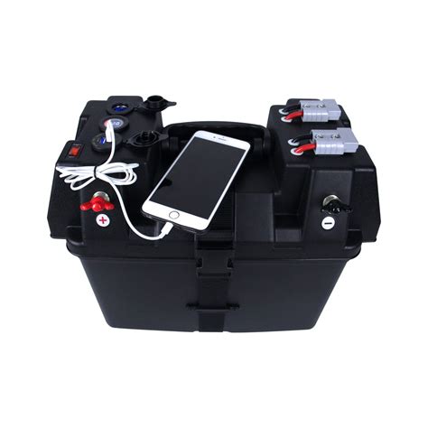 Buy BA 890, RV Battery Box Trolling Motor Smart Battery Box Power ...
