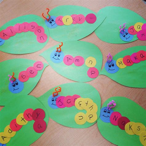 Caterpillar Craft Preschool, Name Activities Preschool, Hungry ...