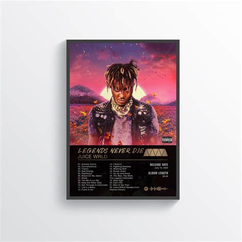 Juice WRLD Poster - Stylish Wall Art for Music Lovers | 24posters