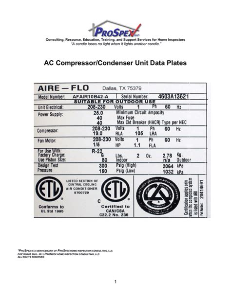 Image result for HVAC Data Plate Subcooling