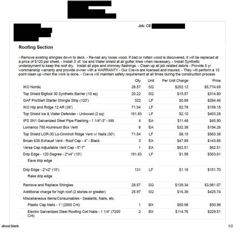 How to Read a Roof Replacement Estimate - Custom Exteriors