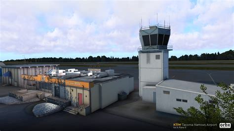 KTIW Tacoma Narrows Airport - X-Plane 11 - Orbx