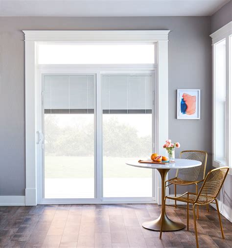 Pella Sliding Patio Door With Blinds Between Glass - Patio Ideas