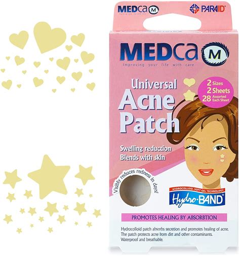 Acne Patch - (Pack of 56) Pimple Spot Treatment Hydrocolloid Bandages ...