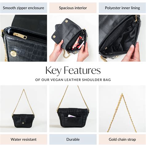 Croco Go-To Outing Bag Black Online - Premium Shoulder Bag | Nestasia