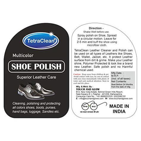 TetraClean Multicolor Patent Leather, Leather, Nubuck, Synthetic ...