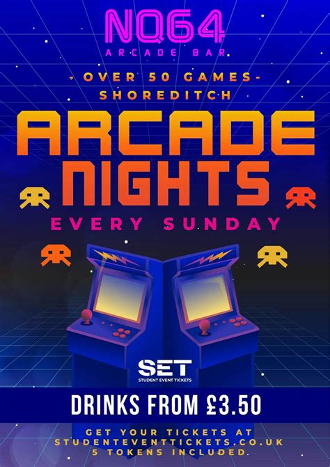 Arcade Nights @ NQ64 Shoreditch - Sunday 22nd February // DISCOUNTED ...
