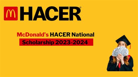 McDonald’s HACER National Scholarship 2023-2024 | pkeducation.info