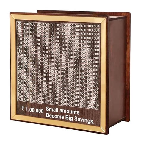 Money Bank-Blairmore-Money Bank Chandan Wood Wooden Piggy Bank for Kids ...