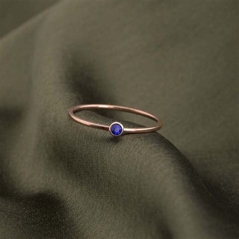 Buy Cute Birthstone Rings | Rose Gold Plating – PALMONAS