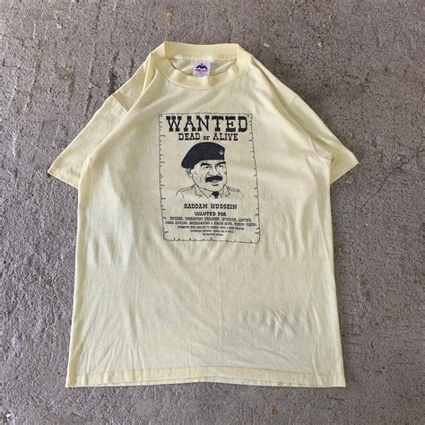 80s HUSSEIN T-shirt | What’z up