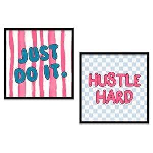 HOTHOUSE Motivational quotes wall decoration items posters with frame ...