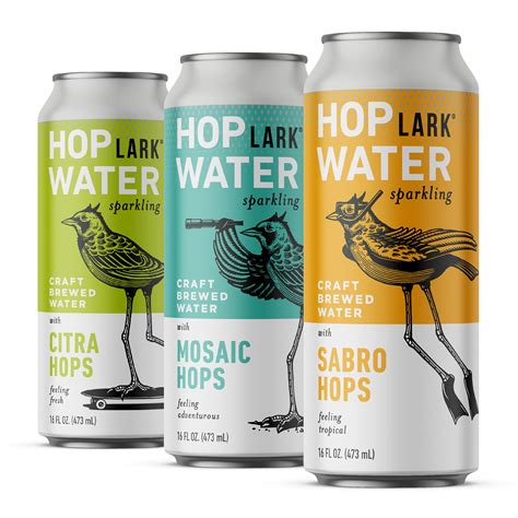 HOPLARK Water - Mixed Pack (12, 16oz. Cans) - Sparkling Hop Water ...