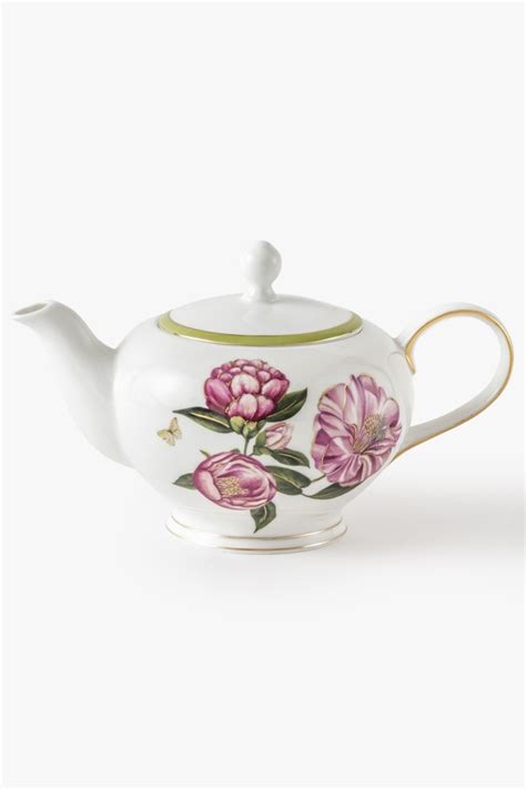 Set Of 7- Camellia Tea Set