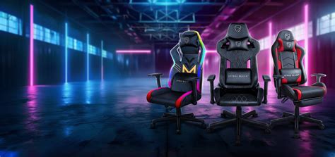 Lethal Black - Gaming Chairs | RGB Gaming Chair | Chair Gaming