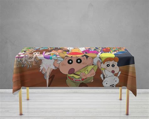 Shinchan Theme Cake Tablecover | Party Supplies India Online