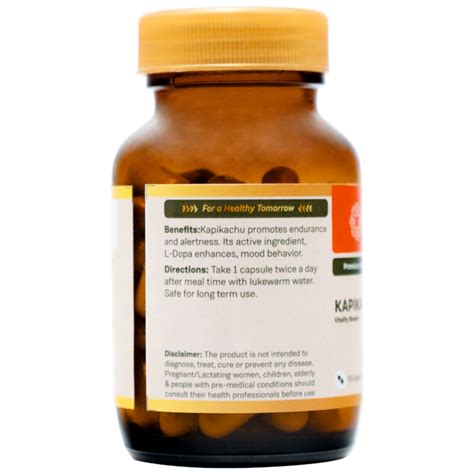 Sitaram Ayurveda Kapikachu Capsule 60Nos (Prescription Medication)