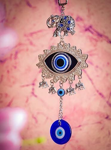 Buy DT DECTONE Metal Nazar Battu For Home Entrance Evil Eye Hanging For ...