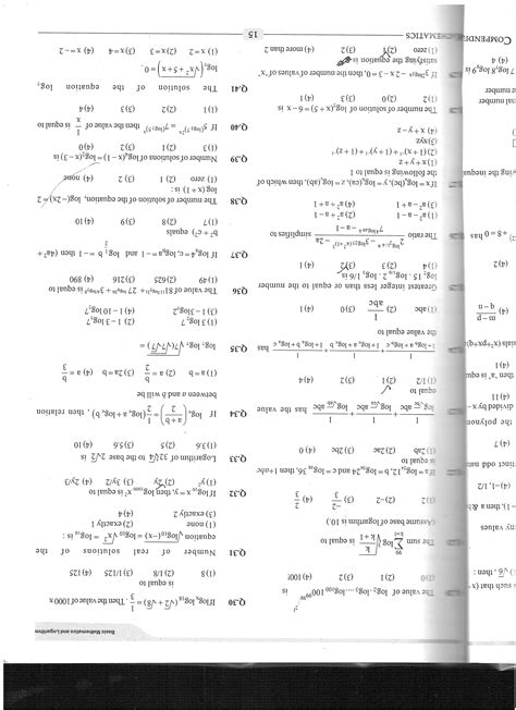 The sum sum k = 1 to 99 log(root(k/(k + 1), 3)) is equal to?take base ...